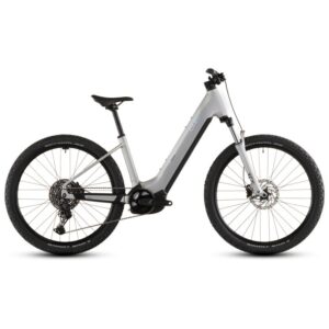 CUBE Bicicleta Eléctrica de Montaña - REACTION HYBRID ONE 800 - Easy Entry - 2026 - blueiris / reflect