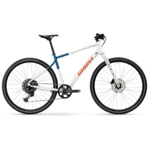 Ghost URBAN ASKET - Bicicleta de ciudad - 2026 - white / deep sea blue glossy