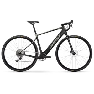 Ghost PATH ASKET ADVANCED - Bicicleta Eléctrica Gravel Carbono - 2025 - uni carbon / pearl warm grey - glossy