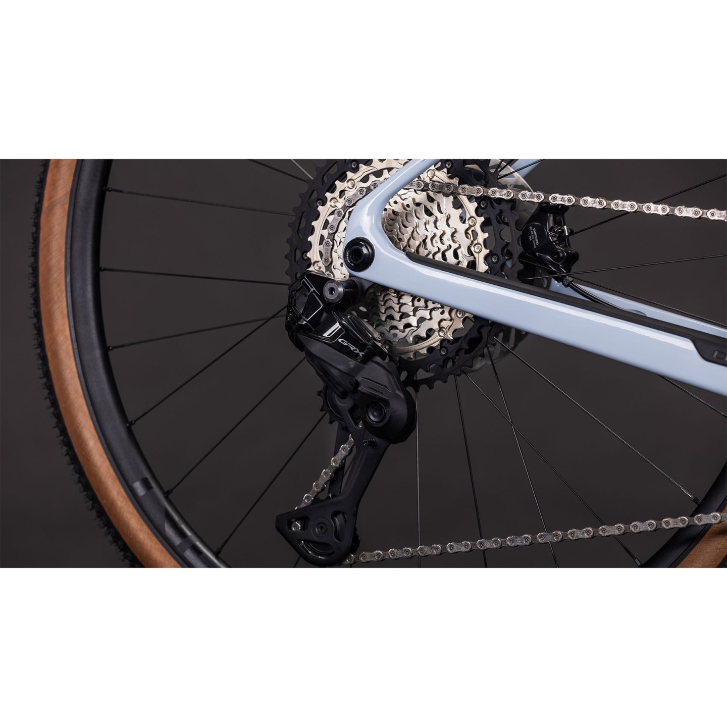 CUBE Bicicleta Eléctrica Gravel Carbono - NUROAD HYBRID C:62 SLX 400X - 2026 - iceblue / prism - Imagen 8