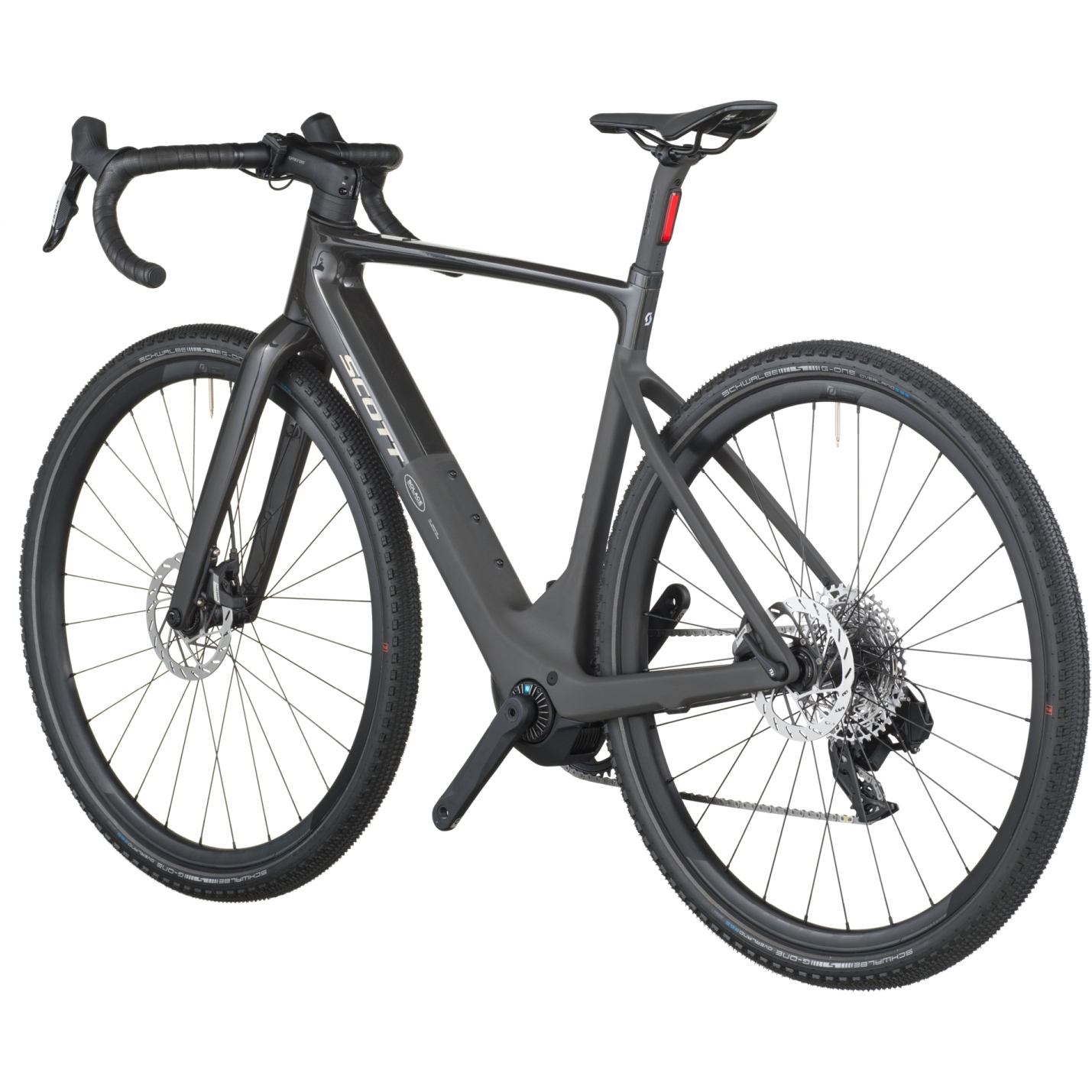 SCOTT Bicicleta Eléctrica Gravel Carbono - SOLACE GRAVEL 30 - 2026 - carbon black - Imagen 4