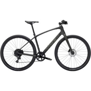 Trek Bicicleta Urbana Fitness Carbono - FX SPORT SL 5 - 2026 - Matte Black Olive / Deep Smoke