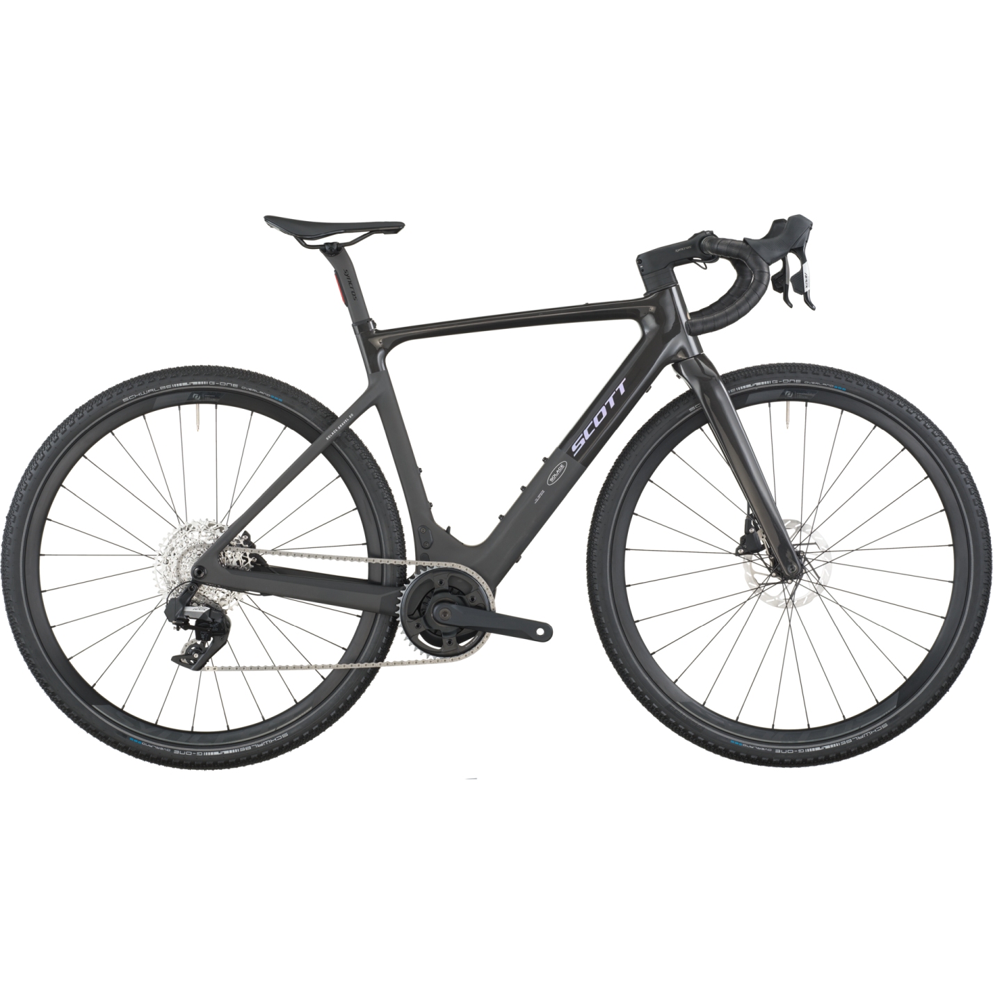 SCOTT Bicicleta Eléctrica Gravel Carbono - SOLACE GRAVEL 30 - 2026 - carbon black
