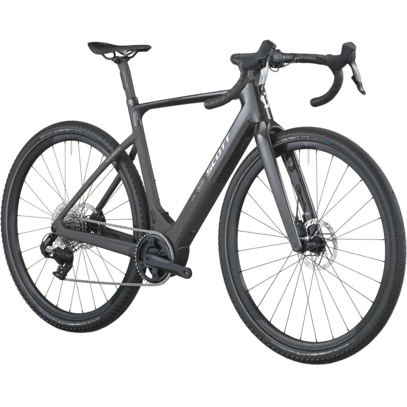 SCOTT Bicicleta Eléctrica Gravel Carbono - SOLACE GRAVEL 30 - 2026 - carbon black - Imagen 3