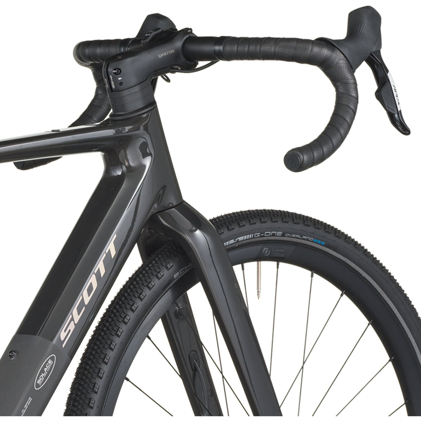 SCOTT Bicicleta Eléctrica Gravel Carbono - SOLACE GRAVEL 30 - 2026 - carbon black - Imagen 6