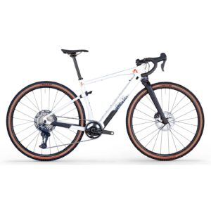 BMC Bicicleta Gravel Eléctrica - URS AMP ONE - 2026 - metallic white / black